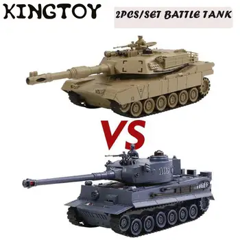 Rc Battle Tank Military Rc Shooting Tank Remote Control Tiger Tank Radio Rc Army Battle Model Tank Millitary Rc Tank Kit Toy Boy official doit rc tank chassis crawler intelligent barrowload remote control kit tractor obstacle caterpillar wall e infrared