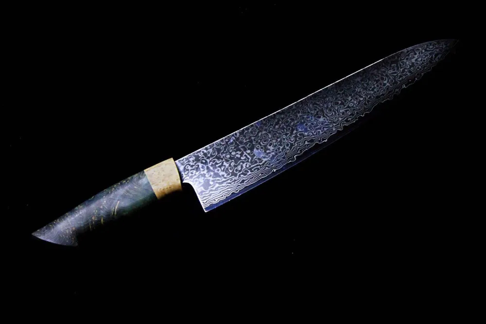 VG10 Damascus steel Chef Knife wood Handle Gyuto Knife Stainless Steel Kitchen Knives Cooking Tools with Sheath