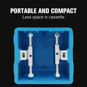 

Cassette Repairer Tools Set with 10 Repairs 10 Long Screws 1 Wrench for Cassette Junction Box