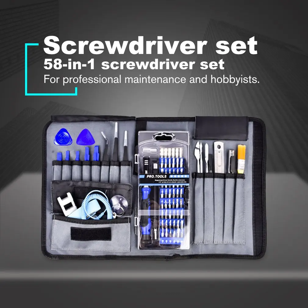 

Portable Multi-purpose Screwdriver bit Set Tweezers for Mobile Phone Repair Disassemble Part Replacement Tools Suit