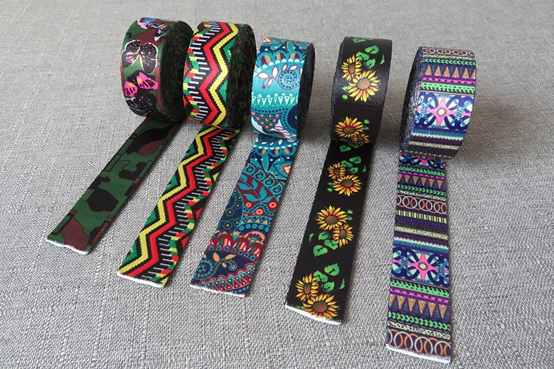 5Yards Width 25mm 38mm Webbing Yoga Belt Tape Strap Rope Dog Pet Collar Leash Harness Backpack Bag Garment Ribbons DIY Accessory