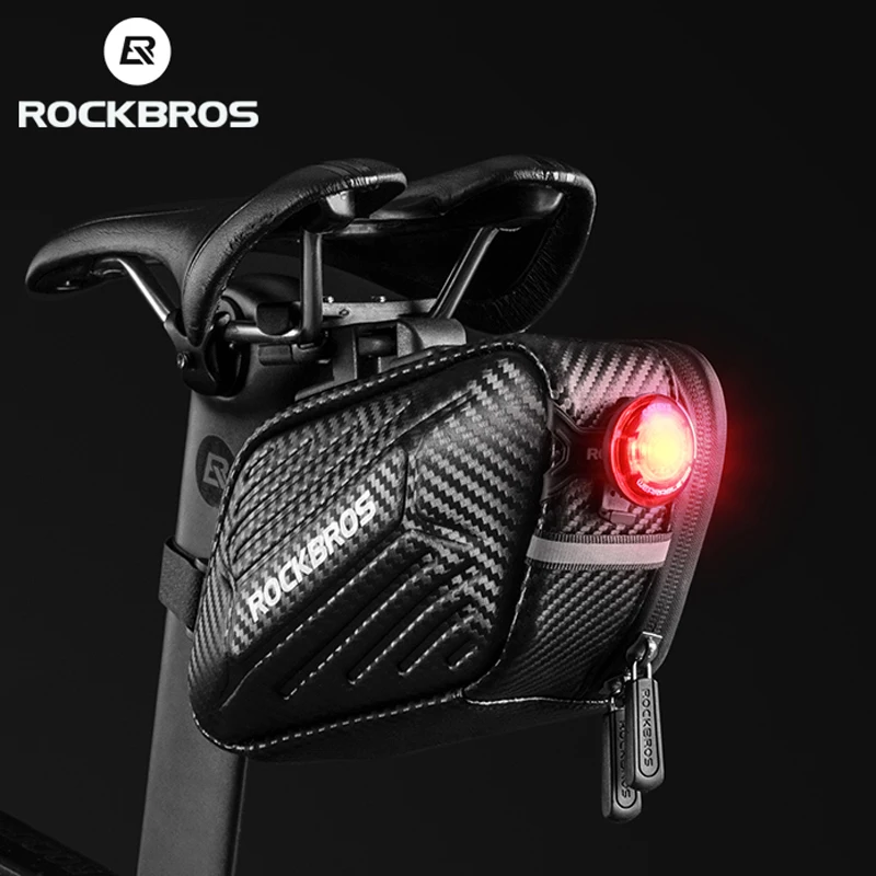 ROCKBROS водонепроницаемый велосипедное седло мешок л Жесткий корпус MTB велосипедные задние Сумки дорожные велосипедные задние сиденья сумка аксессуары