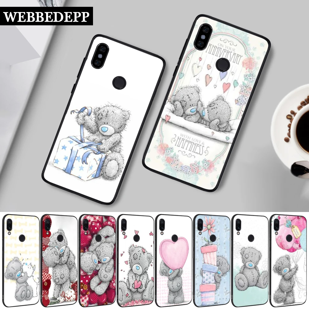 100 Вт Tatty Teddy Me To You Bear силиконовый чехол для Xiaomi Redmi Note 4X 5 6 7 8 8T Pro 5A Prime|Бамперы| |