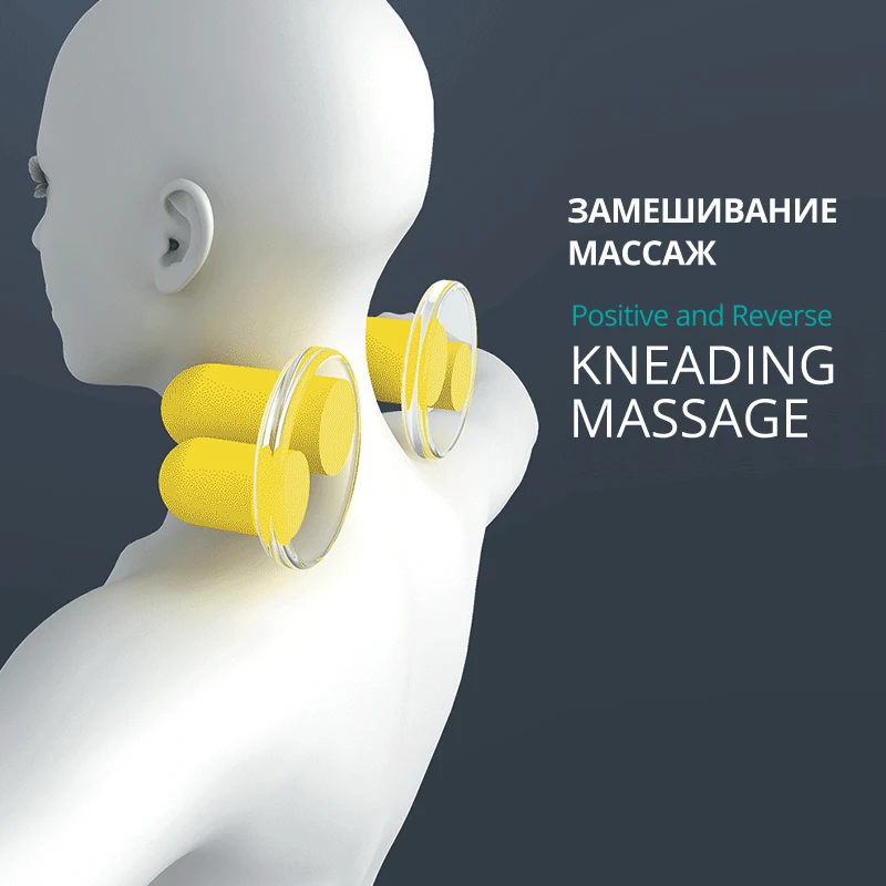 Electric Massage Chair Cushion Mat Body Neck Full Back Tapping Vibration Heating Shiatsu Massage Europeans Customized