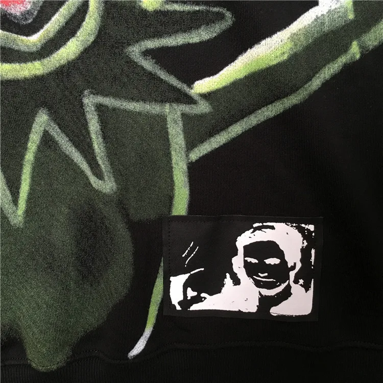 Новинка 19ss, мужские роскошные толстовки с капюшоном и надписью Don't kill my vibes, толстовки с капюшоном, бархатные, хлопковые, плотные, флисовые, уличные, в стиле хип-хоп,# N65