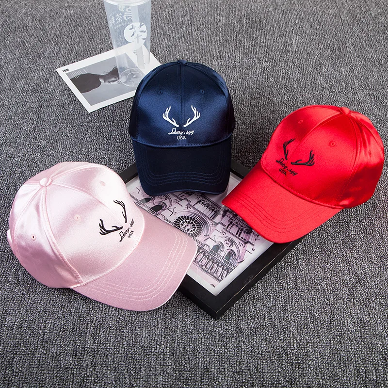Высокое качество папа шапки милые буквы США бейсбольная Регулируемая Кепка Хип-хоп для мужчин и женщин Повседневная шляпа черный розовый красный