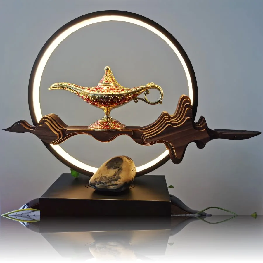 Aladdin lâmpadas mágicas genie, lâmpadas clássicas vintage
