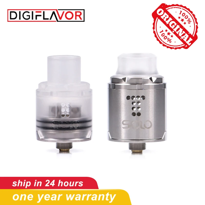 Digiflavor Drop Solo RDA Vape Tank одна катушка 22 мм электронная сигарета атомайзер Стандартный