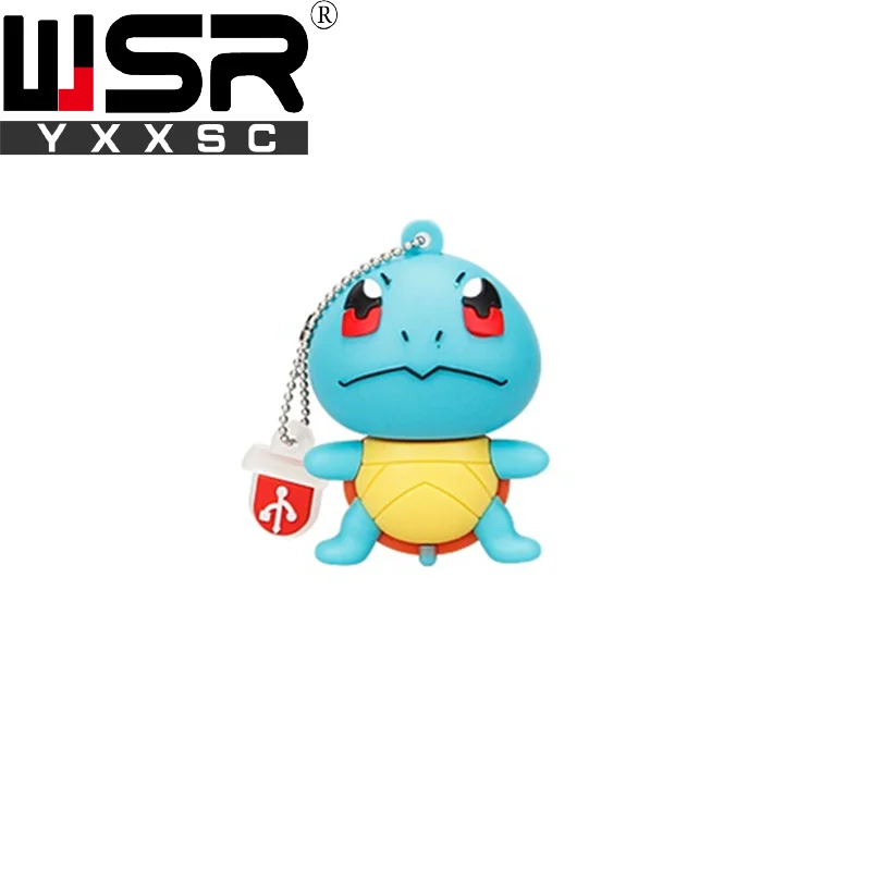 Usb carrier 2 0 cute elf ball drive 32gb 64gb 128gb pokemon pikachu usb flash disk 4