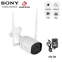 5MP/4MP/3MP/2MP 36pcs infared H.265+ ICsee 25fps 128G ONVIF IP66 наружная двухзвуковая Водонепроницаемая wifi беспроводная IP CCTV камера