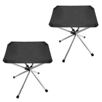 

2 Pack Folding Camping Stool,Portable Camping Fishing Chair,Outdoor Slacker Chair for Backpacking,Hiking,BBQ,Picnic,Travel