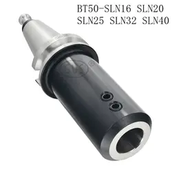 Frete grátis bt50 sln bt faca lidar com sln16 sln20 sln25 sln32 sln40 105mm para u broca lado rápido ferramenta fixa titular cnc máquina