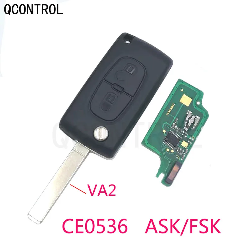 Автомобильный пульт дистанционного управления QCONTROL с 2 кнопками 433 МГц подходит