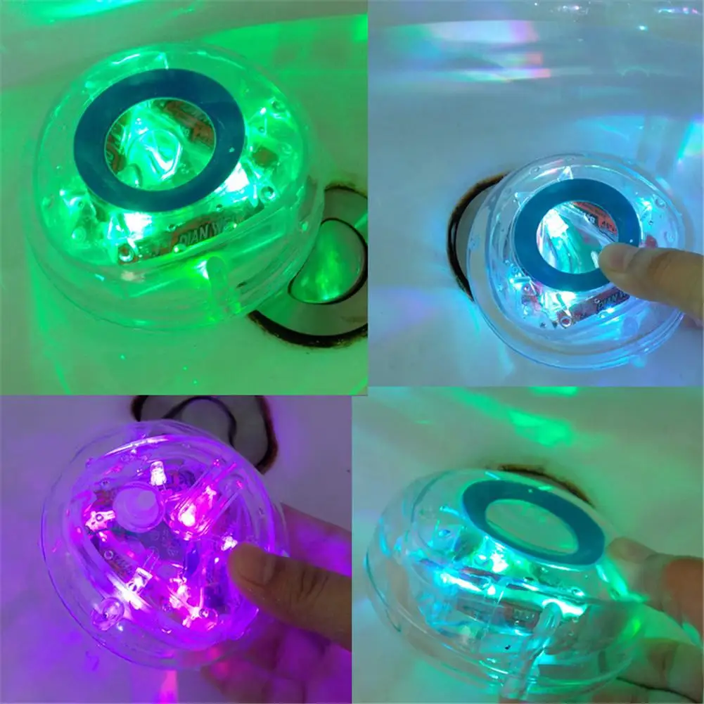

2020 New Children Bathtub Light Floating Light Bath Light Waterproof Colorful LED Light Baby Toy Suitable For Boys And Girls