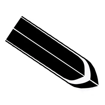 

dynamic Sticker durable Decal Metal Labeling Zinc Alloy wear-resistant Decor 2Pcs Engine Cover