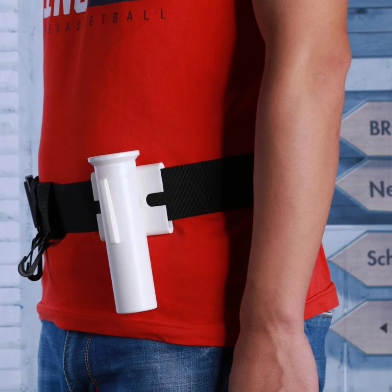 

ABZB-Adjustable Belt Waist Fishing Rod Holder Waist for Fishing