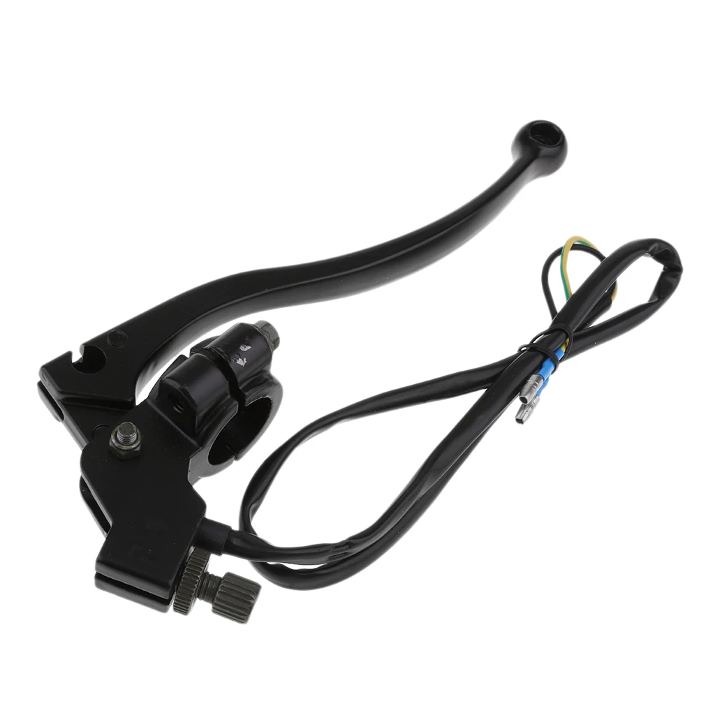 Motorcycle Handlebar Left Hand Control Reservoir Brake Clutch Lever 7.28''