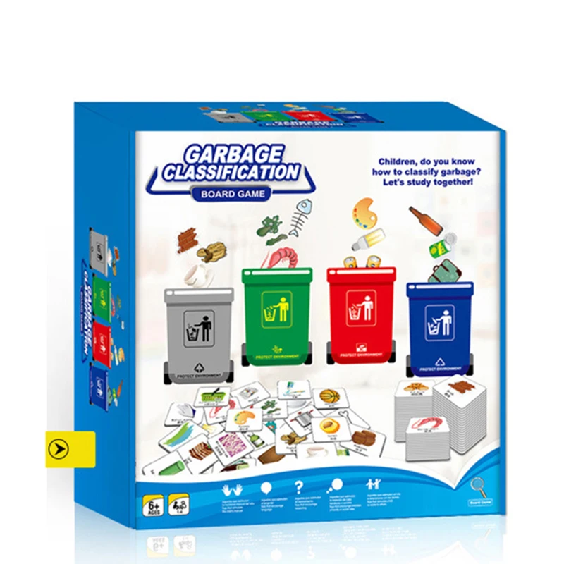 

Board Game Home Play Garbage Classification Children's Early Learning Intelligence Observation