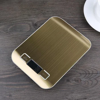 

New 5kg Household Kitchen Scale Electronic Food Scales Diet Scales Measuring Tool Slim LCD Digital Electronic Weighing Scale