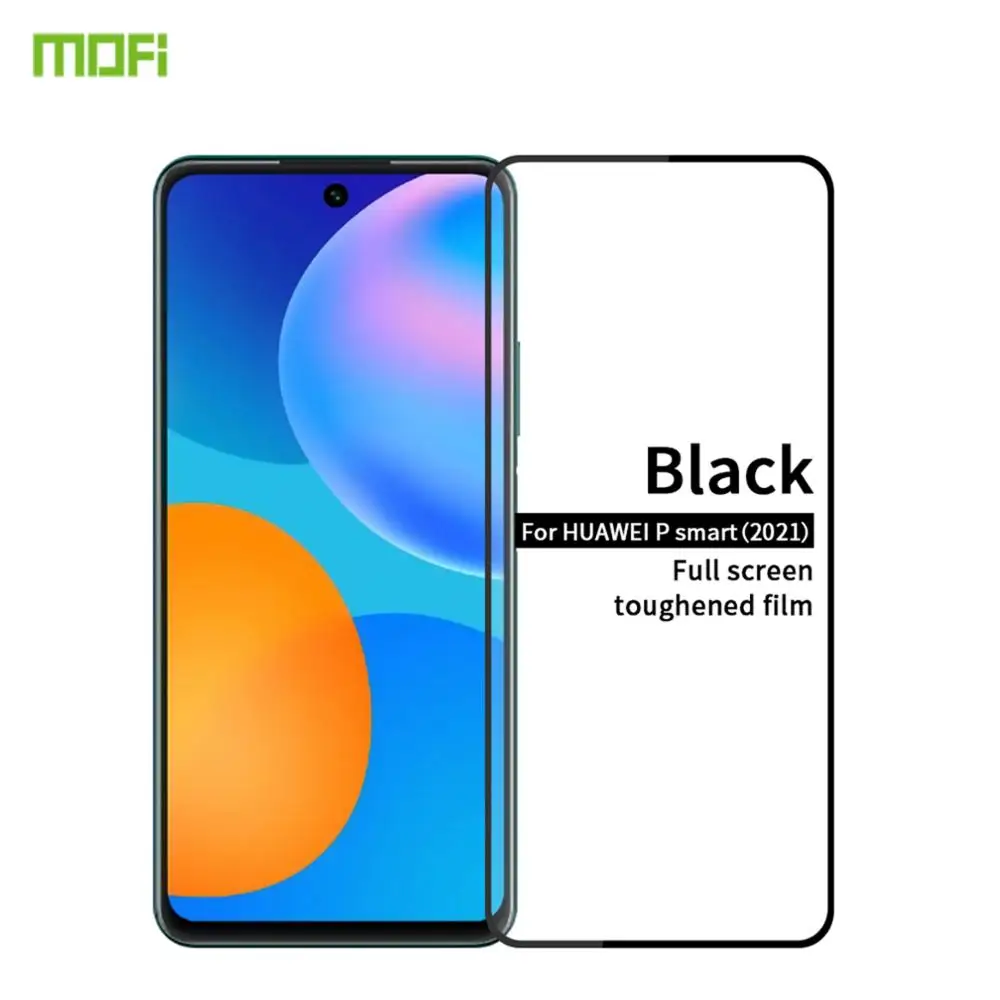 Стекло для Huawei P smart 2021 Honor 8X закаленное стекло 6 5 дюйма MOFI Оригинальная защита на