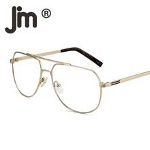 JM синие световые блокирующие компьютерные очки уменьшают нагрузку на глаза металлические очки для мужчин и женщин