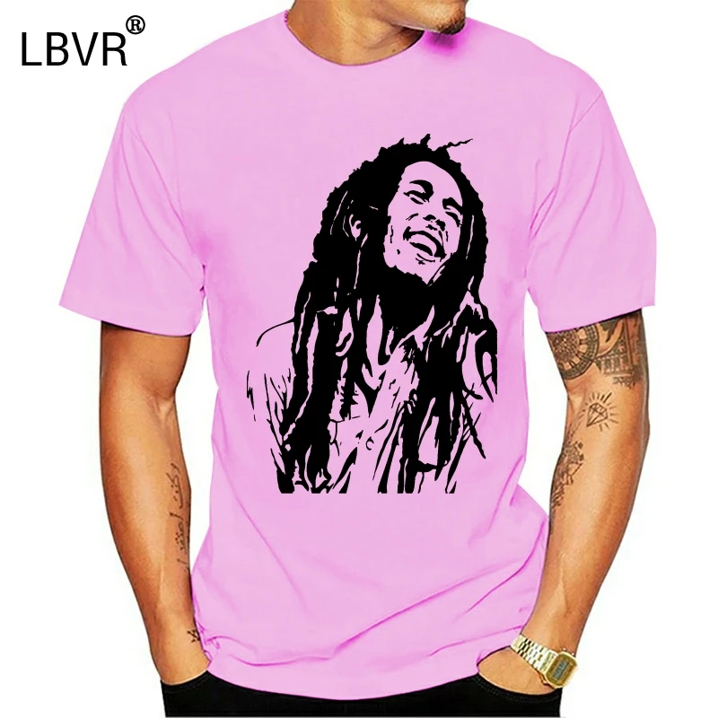 Bob Marley вдохновил футболка регги Smoke Weed ямайский Ragga музыкальный подарок на