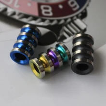 1 шт. титановый сплав нож шарик подвесной Зонт веревка аксессуары цепочки для ключей EDC подвесной кулон веревка пряжка