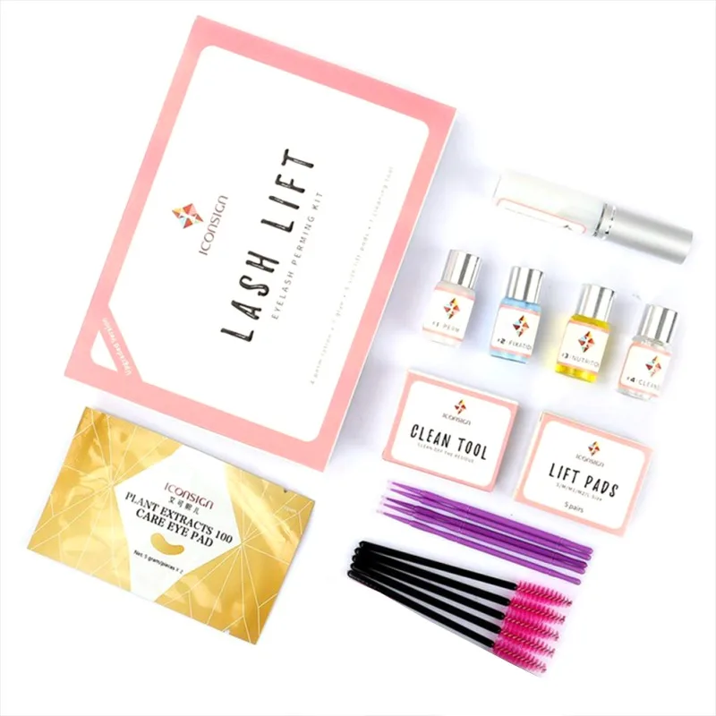 Free Ship Eyelash Growth Lash Lift Kit Eyelash Lift Make Up For Eyelash Lifting Set Full Upgrade Version Pro Eyes Makeup