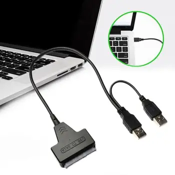 

Universal SATA To USB 2.0 Adapter Cable Notebook USB Drive 2.0 Easy External Hard Drive Cable Line Data C4E3