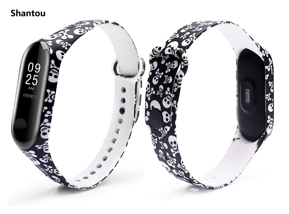 Браслет mi band 4 для xiaomi mi Band 4 ремешок силиконовый ремешок с разноцветными цветами аксессуары для xiaomi mi band 4 ремешок