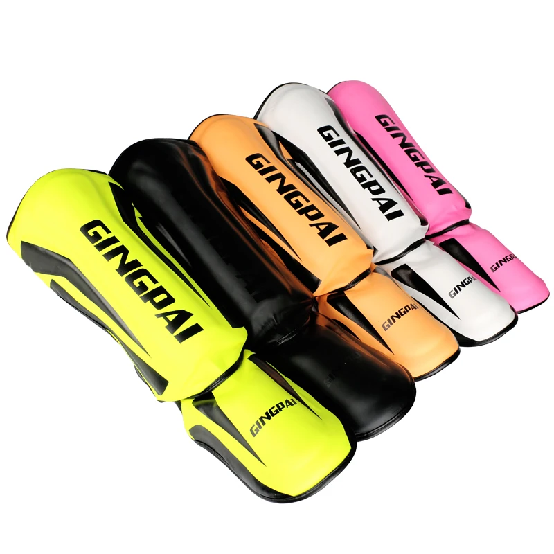 Фото Защита для голени для ММА для подростков и бокса, оборудование для поддержки голеностопа, карате, протекторы Sanda Muay Thai, DEO №4