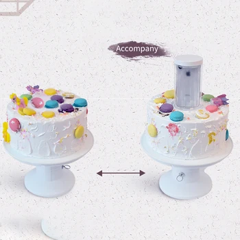 

2 Tiers Cake Stand Display Rack Birthday Wedding Party Birthday Festival Cupcake Tower Display Holder Decor Cake Decorating Supp