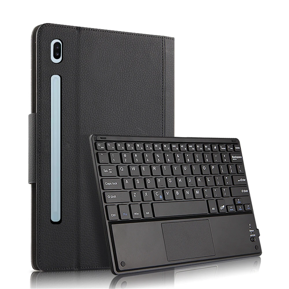 Планшет с английской клавиатурой для samsung Galaxy Tab S6 10,5 SM-T860 T865 T867 Беспроводная Клавиатура США протектор планшета с сенсорными панелями