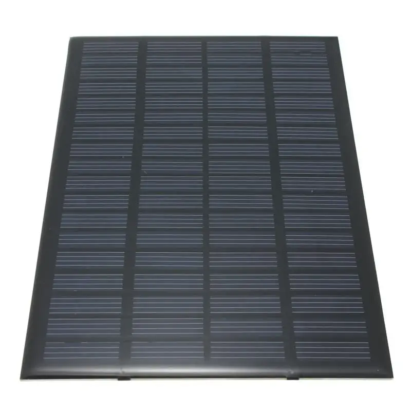 

High quality 18V 2.5W Polycrystalline Stored Energy Power Solar Panel Module System Solar Cells Charger 19.4 x 12 x 0.3cm