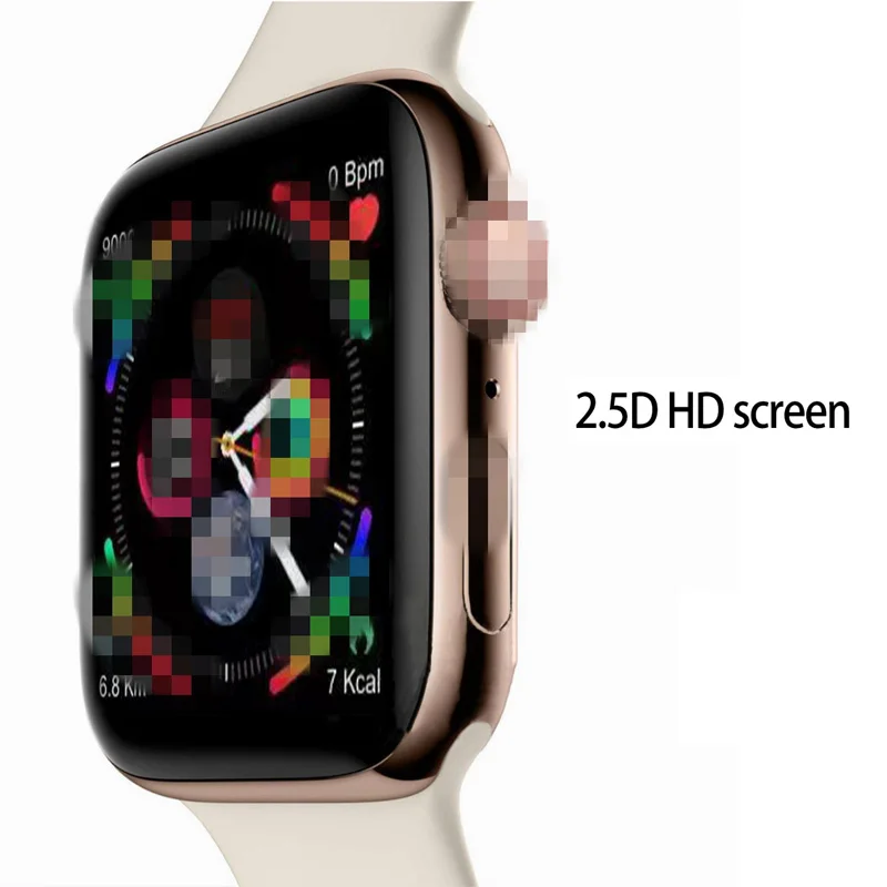IWO 8 плюс Smart Watch Series 4 1:1 крови Давление монитор сердечного ритма во время сна gps