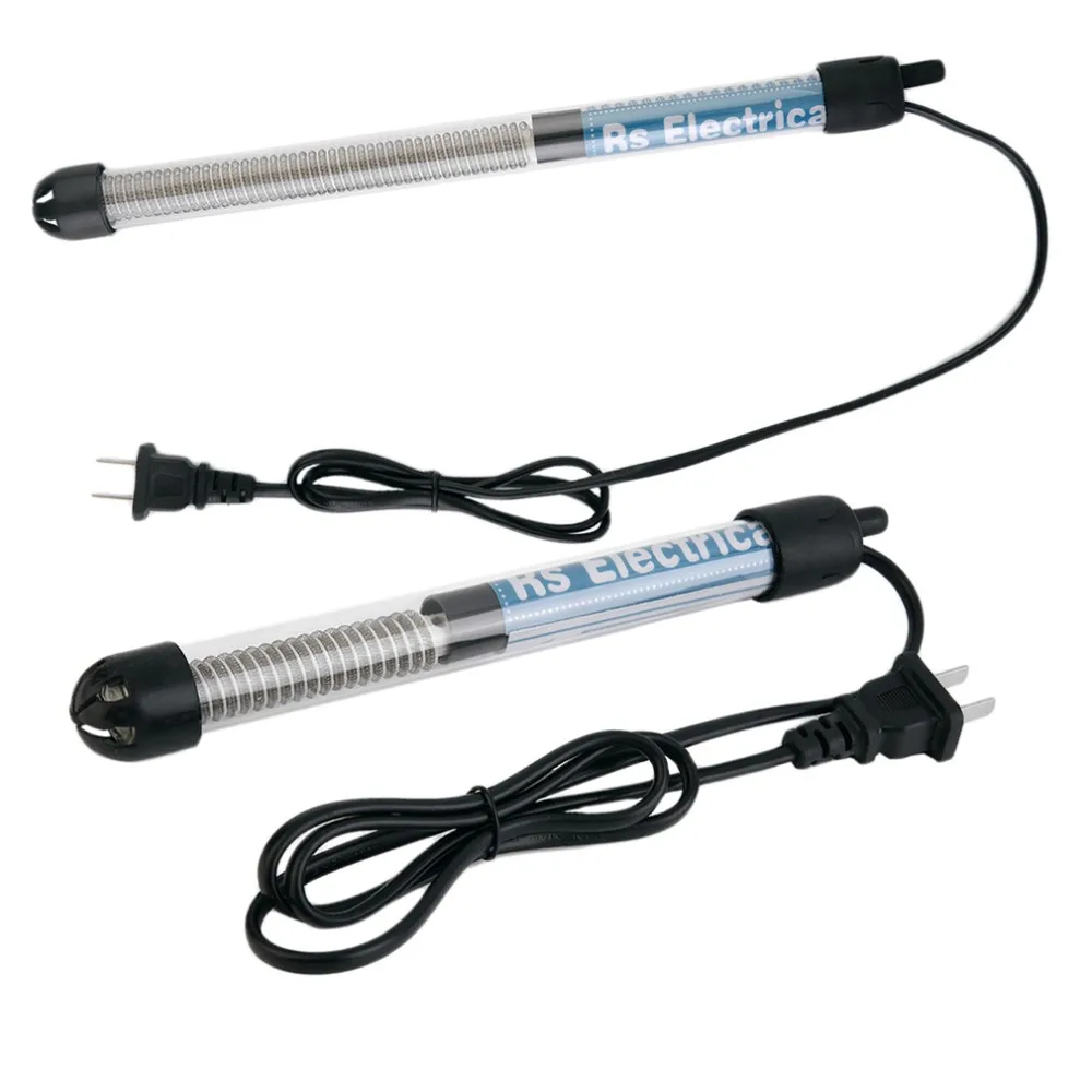 50w/100w/200w/300w US Plug Submersible Heater Heating Rod for Aquarium Glass Fish Tank Temperature Adjustment