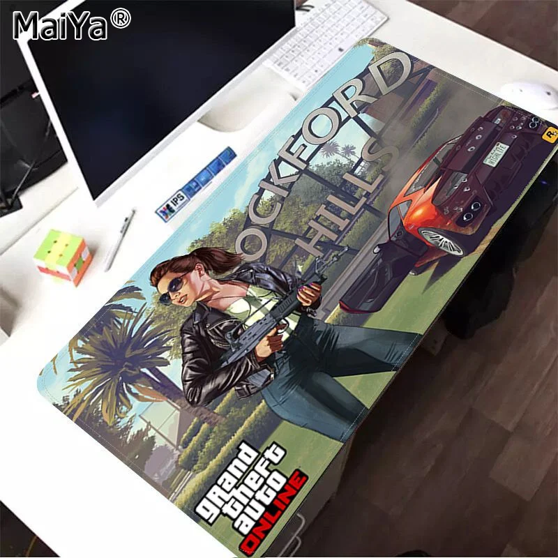 Maiya GTA V Grand Theft Auto V коврики для мышки ноутбука коврик для мыши большой коврик для мыши клавиатуры коврик