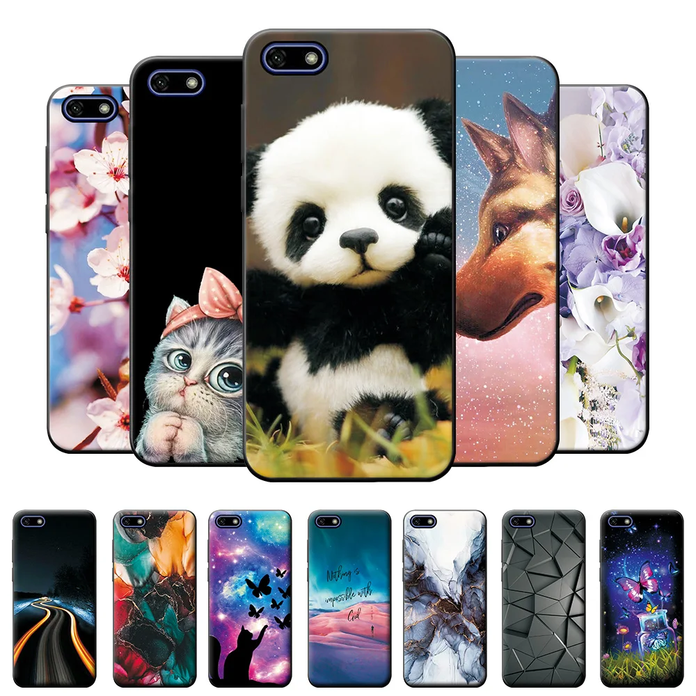 Precio bajo Funda protectora de silicona para móvil, carcasa trasera de TPU suave para Huawei Honor 7A, 7 A Zn7mzGGYNxl