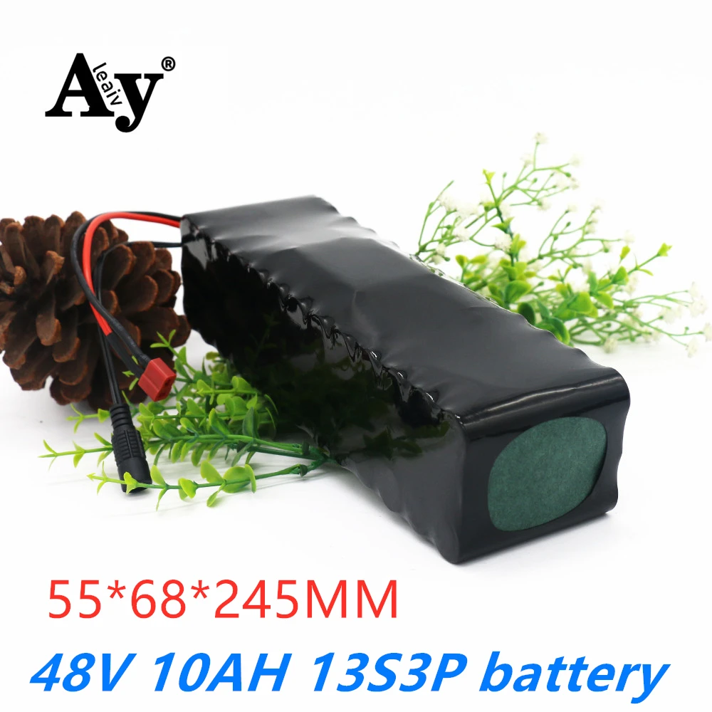 

48v lithium ion battery 48v 10Ah 500w 13S3P Lithium ion Battery Pack For 54.6v E-bike Electric bicycle Scooter with BMS