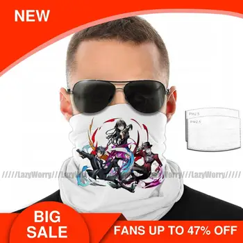 

Kagetane Hiruko Mouth Face Mask Black Bullet Anime Mashup Facial Mask Fashion for Adult Nice Mask