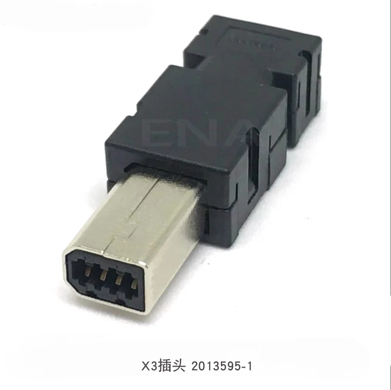 FOR 2013595-1 New original X3 connector Servomotor plug