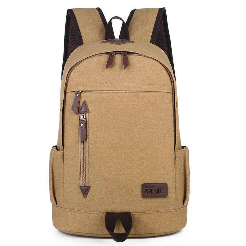 

Factory Men's Backpack Large Capacity Diagonal Shoulder Bag Business Casual Men's Bag Canvas Sports School Bag Student