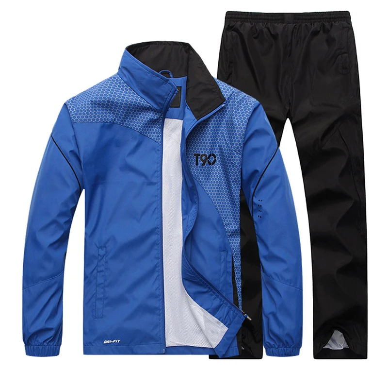 

Men's sportswear Casual Tracksuit Long Sleeve Running Jogging Athletic male Sets outwear 2pcs Sweatshirt + pant track suit men