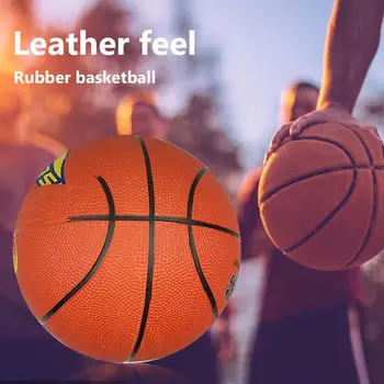 

Basketball Red 21cm Rubber PEclass Gym Entertainment Gaming Boys Sports Indoor Competition Training