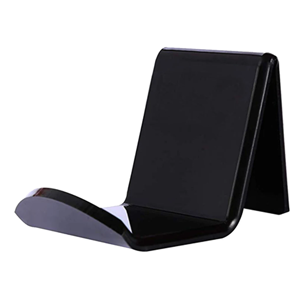 Acrylic Headphone Hanger Holder Desk Headset Stand Desk Display Bracket Hanging Hook Earphone Rack