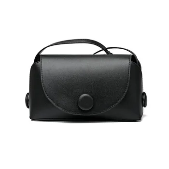 

New PU female bag fashion simple PU leather rectangular bag 2020 new foreign trade shoulder bag messenger bag small bag Solid