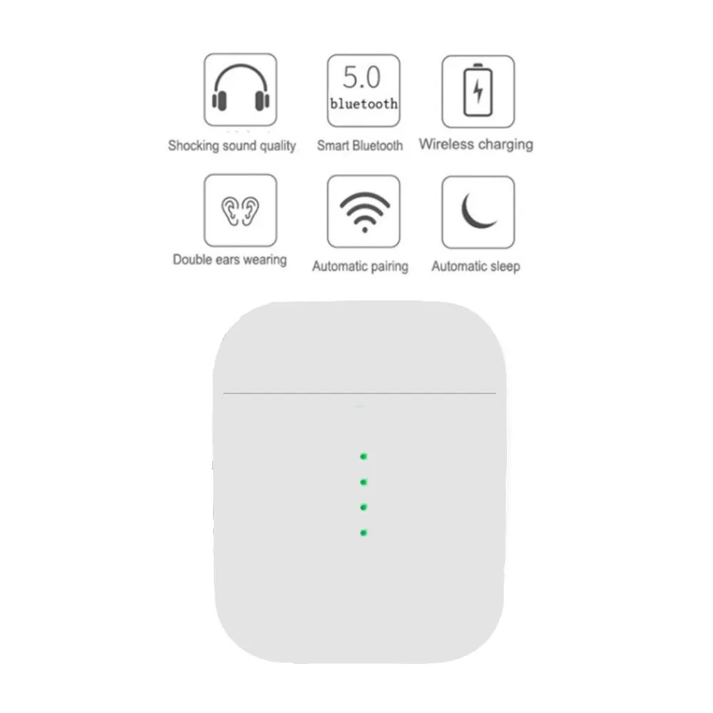 2020 new i10 TWS wireless headset bluetooth headset earbuds with microphone for iPhone Xiaomi Huawei PK i500 i200 i100 i60 i30