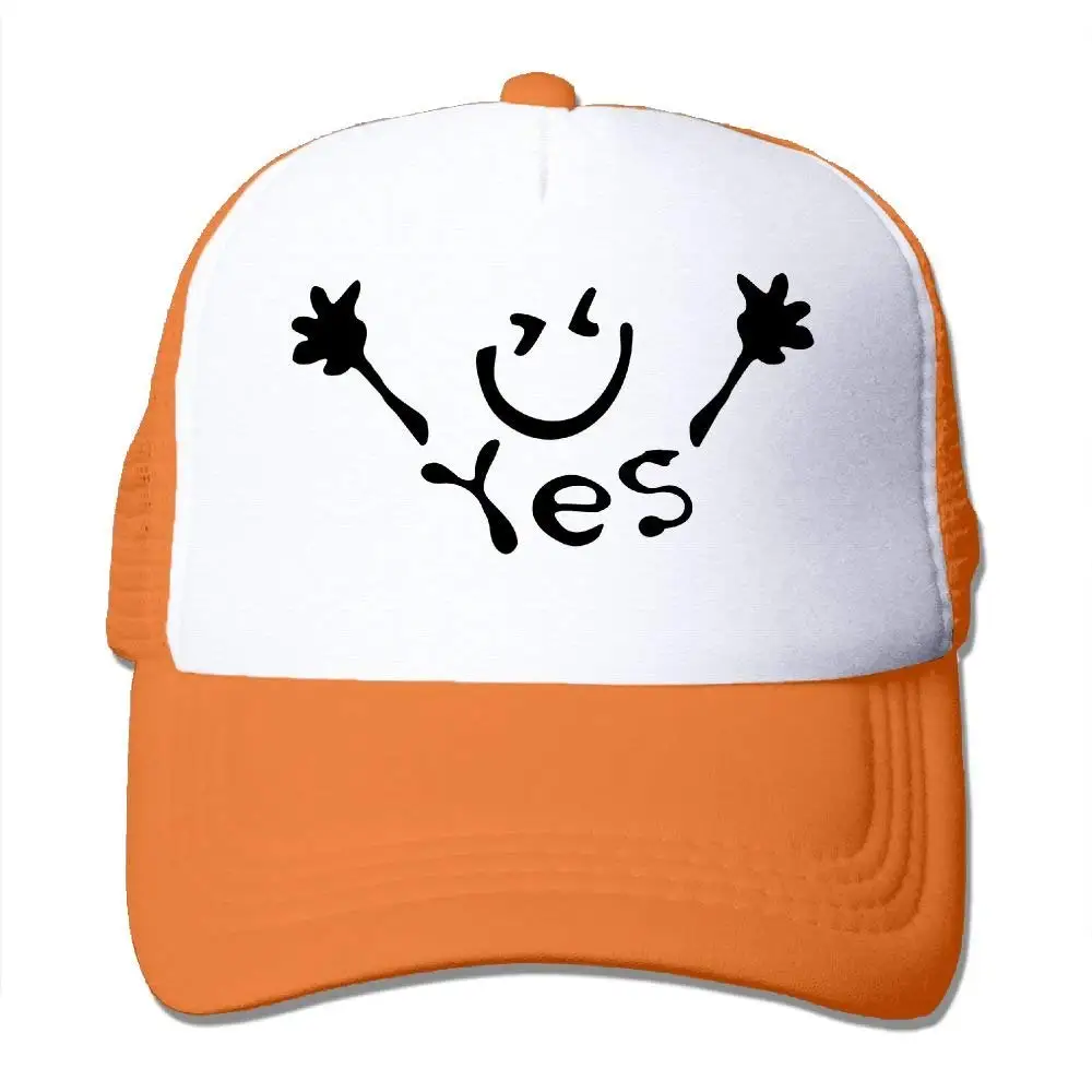 Да TXT Большой смайлик большой пенопласт Snapback cap s сетка задняя Регулируемая Крышка