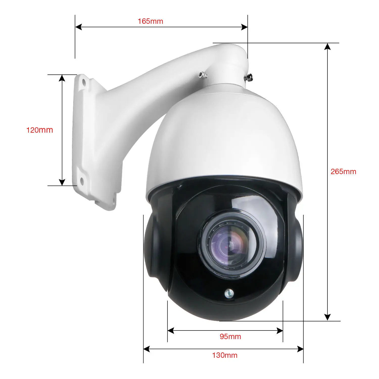 Hikvision совместимая 5MP 36X PTZ скоростная купольная IP камера PoE объектив 4 6 167 мм - Фото №1