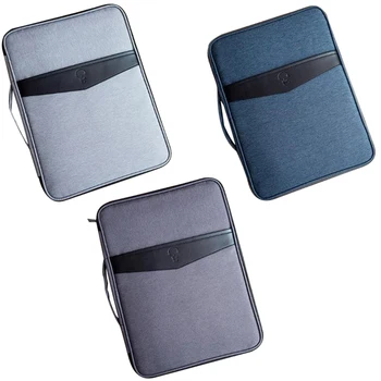 

Business Multifunctional A4 Document Bags Portable Waterproof Oxford Cloth Filing Products Storage Bag for Notebooks Pens